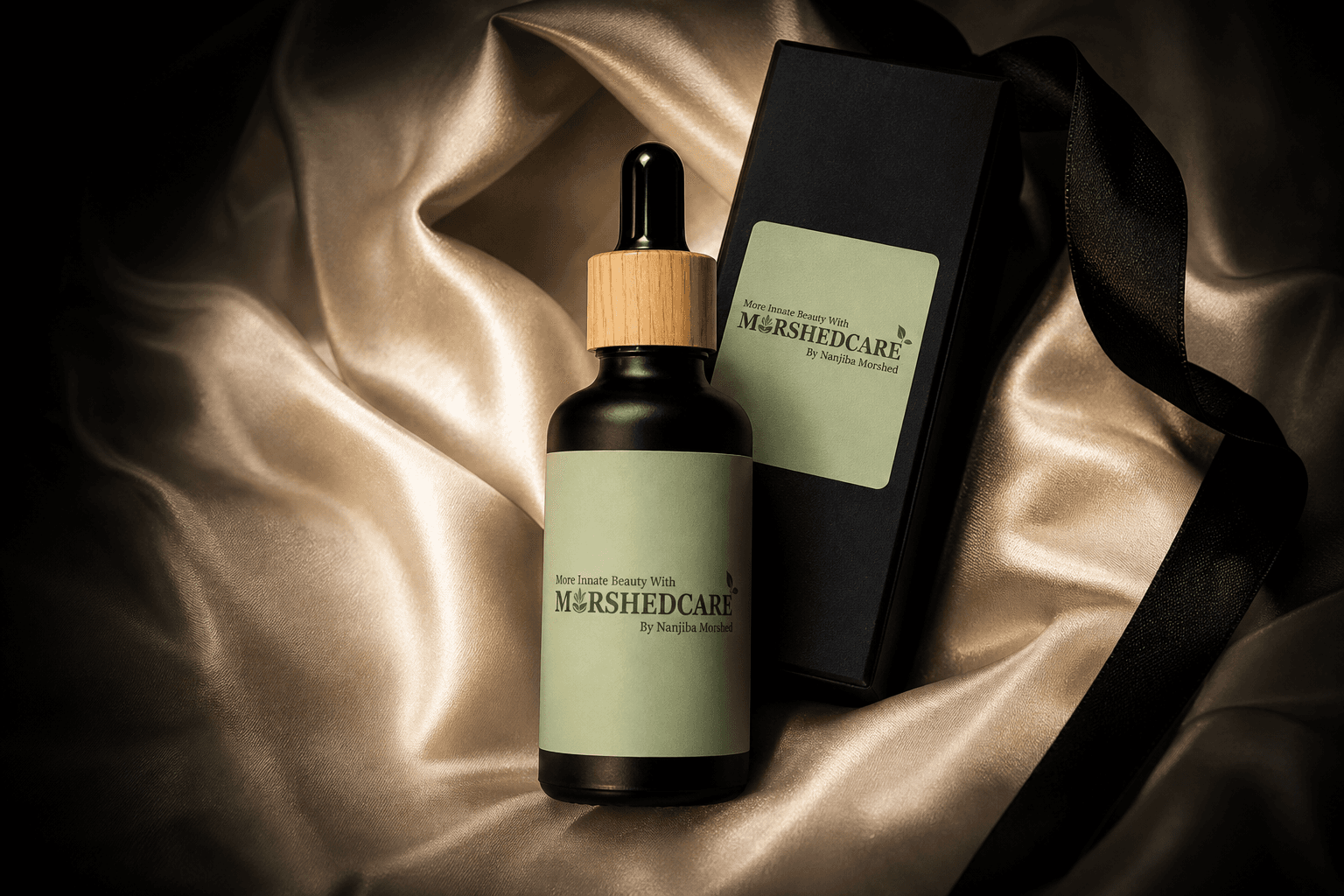 Morshedcare Herbal Scalp Oil — branded bottle and packaging